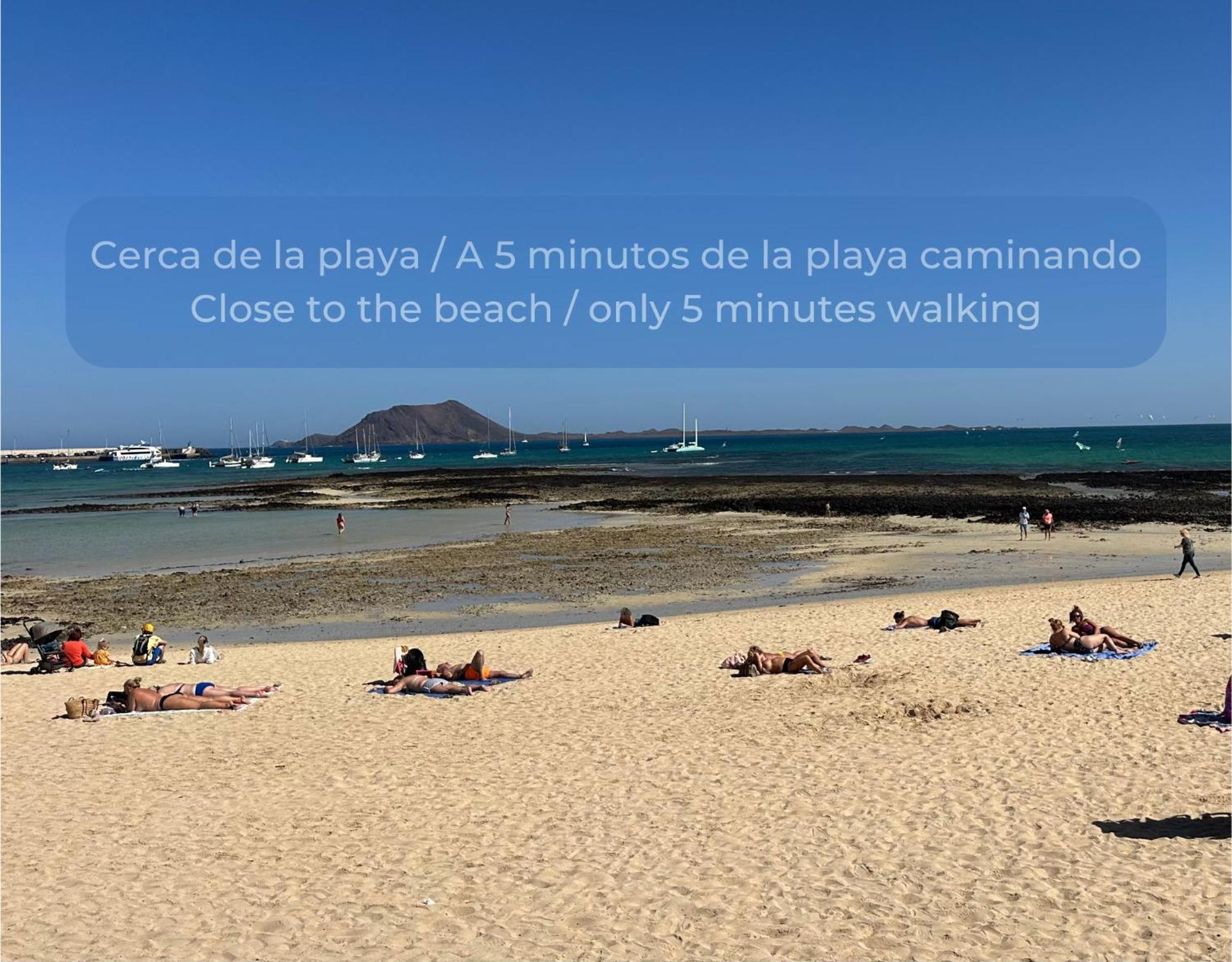 Mango Sorbet Super Central, 3 Desks, High Speed Internet, 3 Bedrooms And 2 Bathrooms Corralejo Exteriör bild